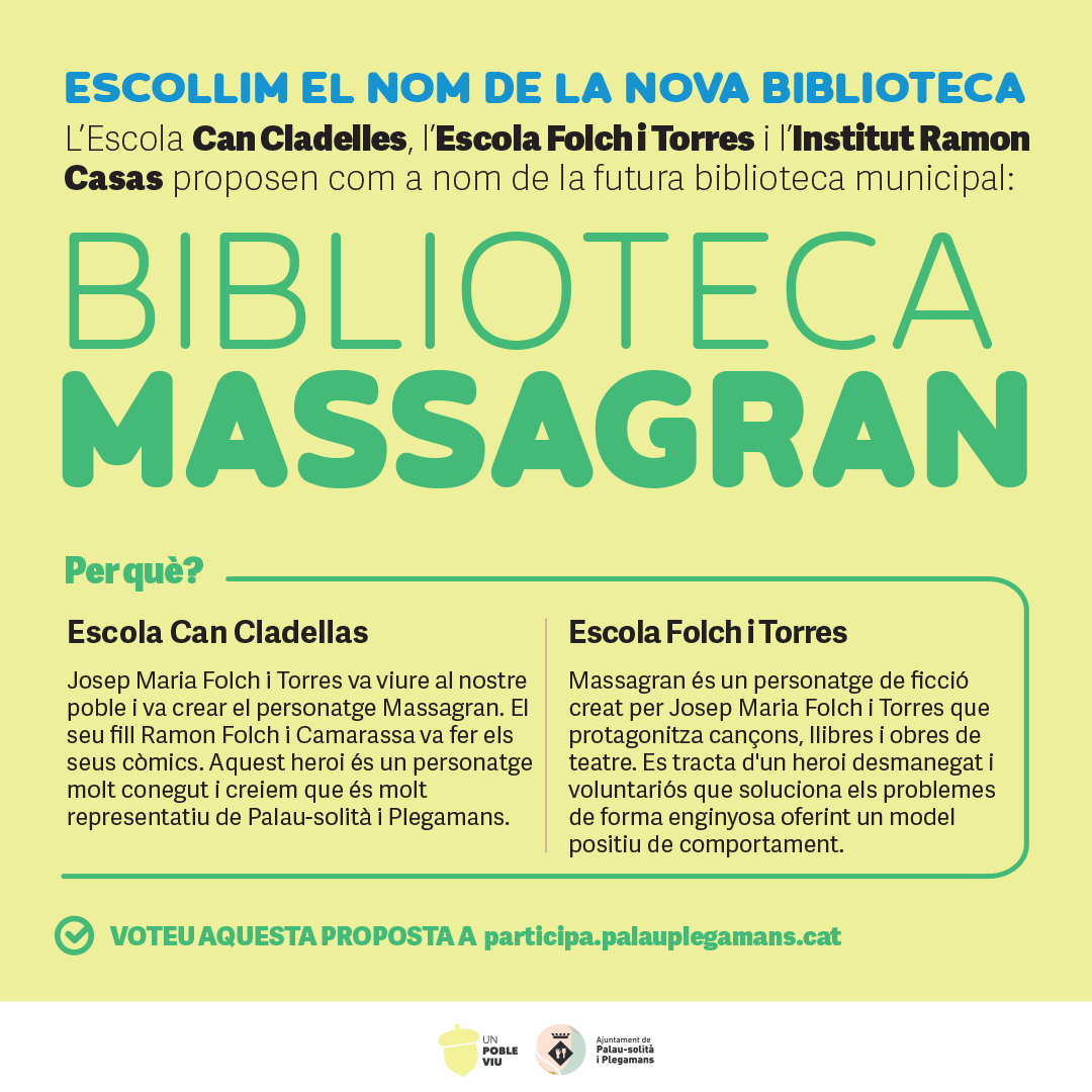 Imagen para los medios: Biblioteca Massagran