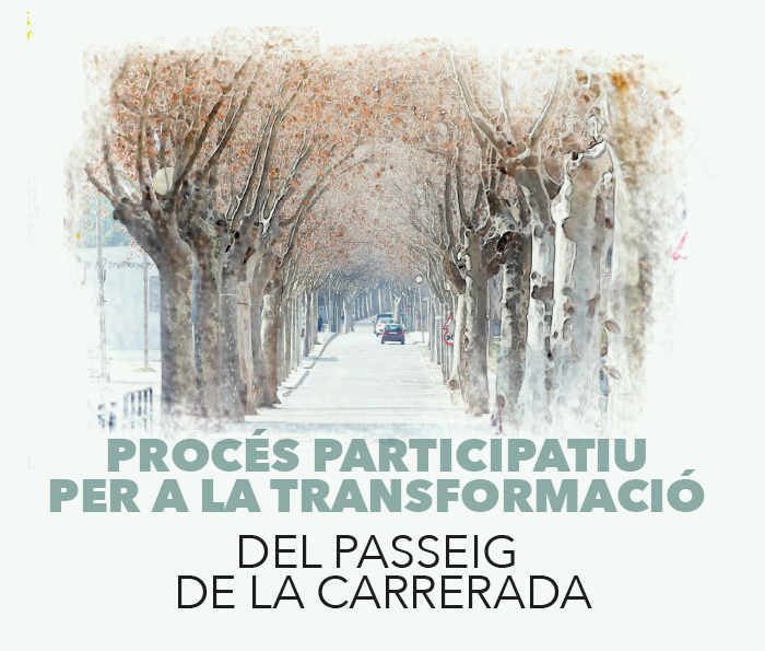 Imatge pels mitjans: Procés participatiu transformació Passeig de la Carrerada