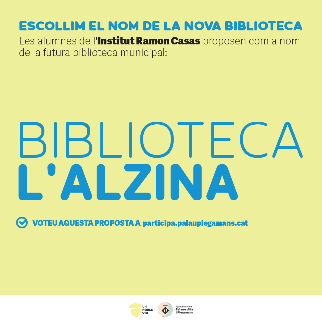 Imagen para los medios: Biblioteca l&#39;Alzina